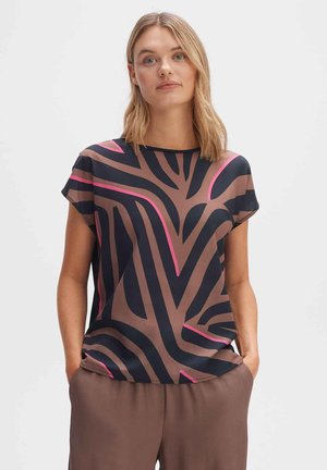 SEVELA - Print T-shirt - cocoa