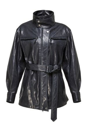 CHIARA - Læderjakker - black