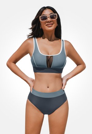 SET - Bikini - grey black white