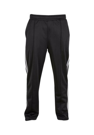 Urban Classics RETRO TRICOT - Tracksuit bottoms - black