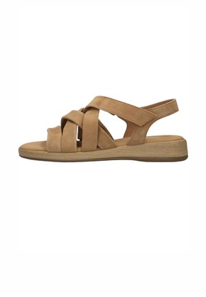 Gabor, GABOR DAMES SANDALEN MET HAK 736. - Sandales - samtchevreau sattel s holz