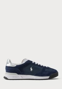 VARICK SUEDE & OXFORD SNEAKER UNISEX - Matalavartiset tennarit - navy/white/silver