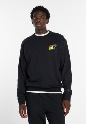 NEON CREW - Sweatshirt - athletic grey