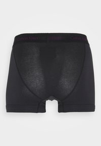 Calvin Klein Underwear TRUNK 3 PACK COTTON STRETCH - Cuecas boxer - black