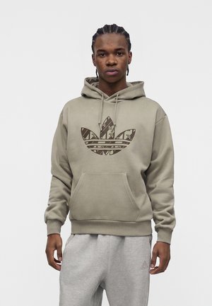 adidas Originals, MONO HOODED - Hættetrøje - silver-coloured pebble