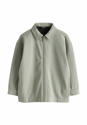 Next, Sudadera con cremallera - green texture