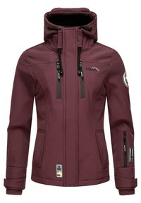 Marikoo - KLEINEZICKE - Outdoor jacket - dark red melange Thumbnail Image 1