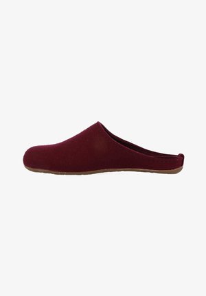 Haflinger EVEREST FUNDUS   - Slippers - bordeaux