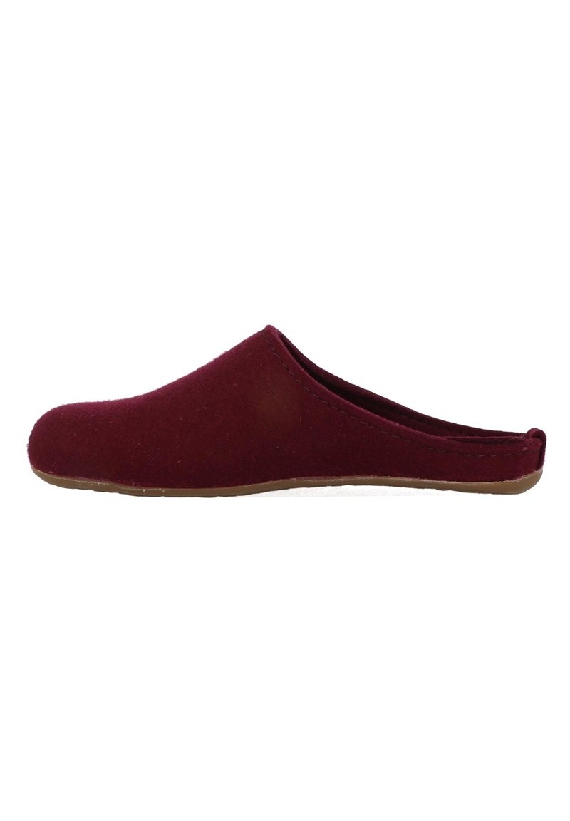 Haflinger EVEREST FUNDUS   - Slippers - bordeaux