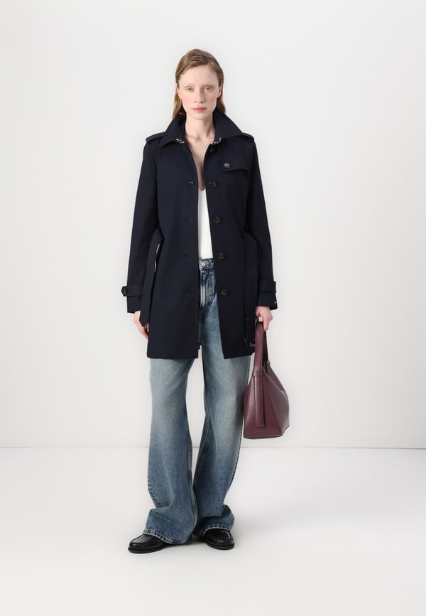 HERITAGE SINGLE BREASTED - Trenchcoat - midnight3