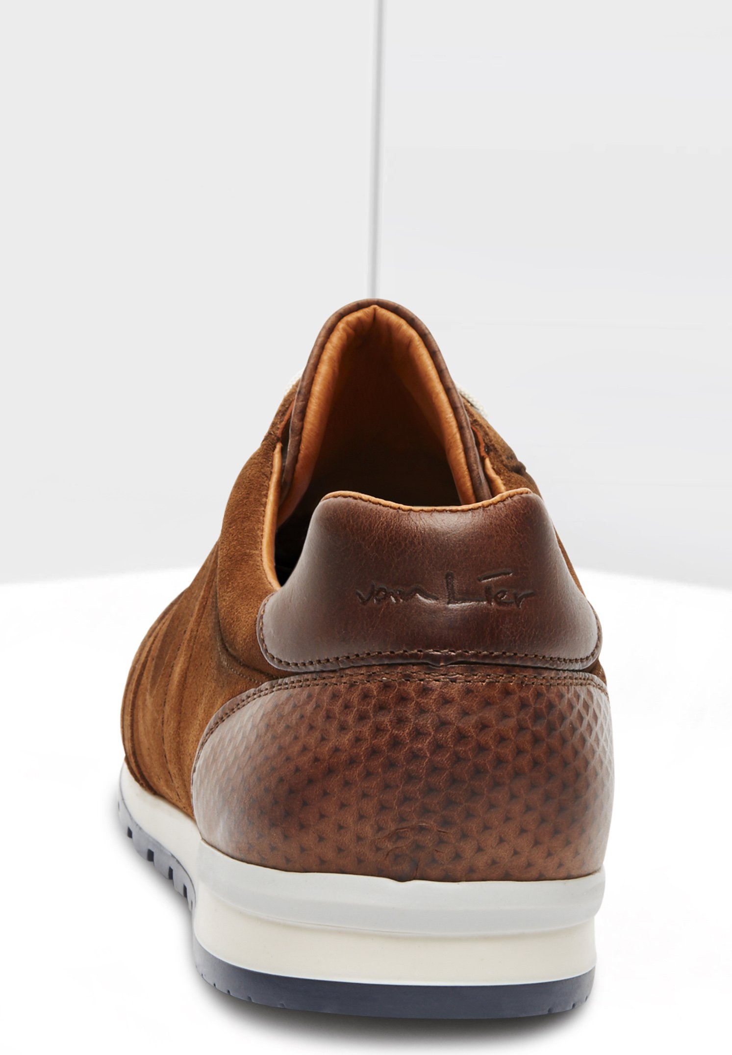 Van Lier ANZANO - Sneakers laag - cognac/Cognac - Zalando.nl