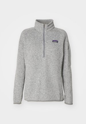 Patagonia BETTER SWEATER 1/4 ZIP - Πουλόβερ - birch white