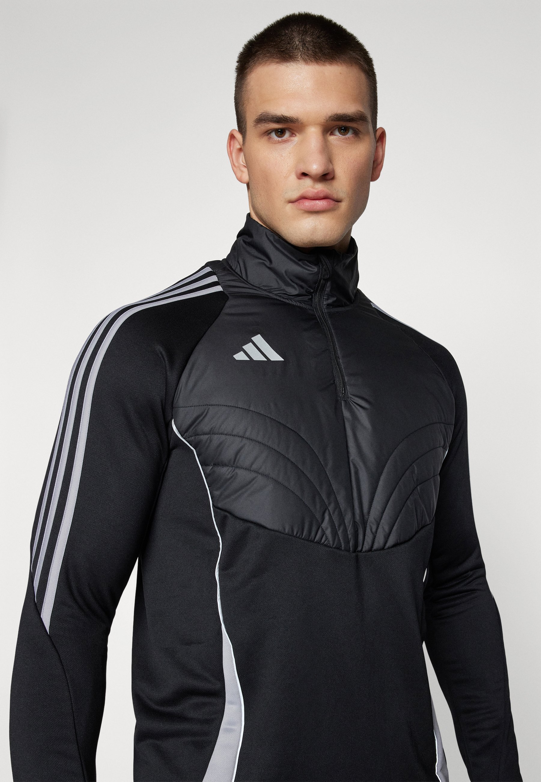 adidas Performance TIRO24 WINTERIZED - Sudadera - black/light onix
