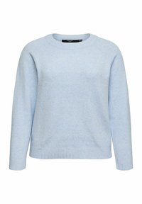 Vero Moda Curve VMCDOFFY  - Pullover - brunnera blue
