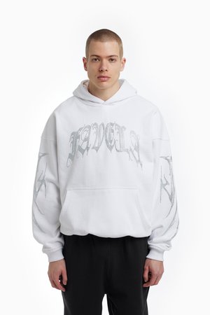 RIBCAGE UNISEX - Pusa - rhinestone white