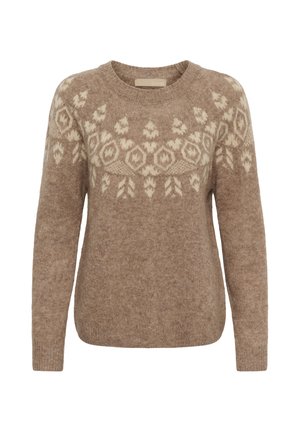 Culture, CUJIA KATRINA PULLOVER - Πουλόβερ - dune melange