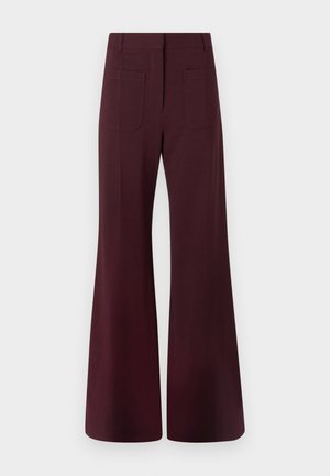 Victoria Beckham ALINA TROUSER - Housut - bordeaux