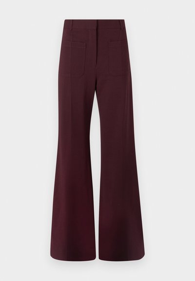 Victoria Beckham ALINA TROUSER - Παντελόνι - bordeaux