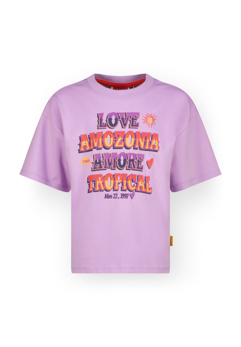VINGINO T-shirt print paars