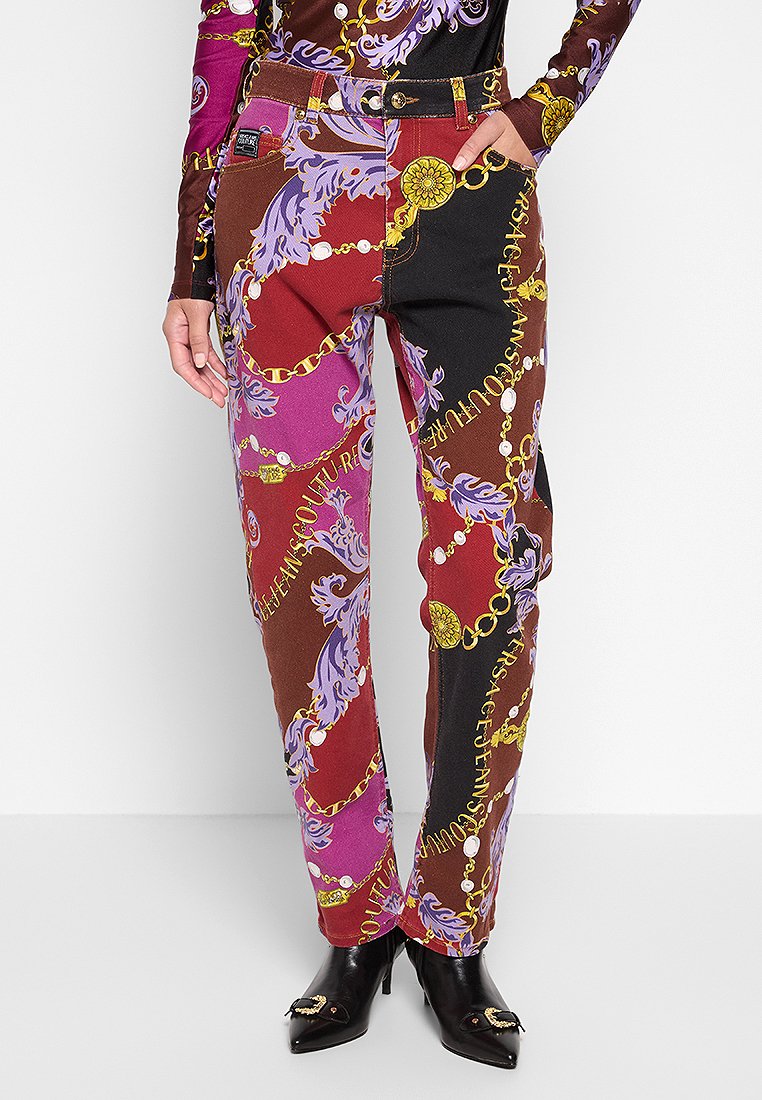 Versace Jeans Couture Straight leg jeans lichtrood Versace Jeans Couture Straight leg jeans lichtrood