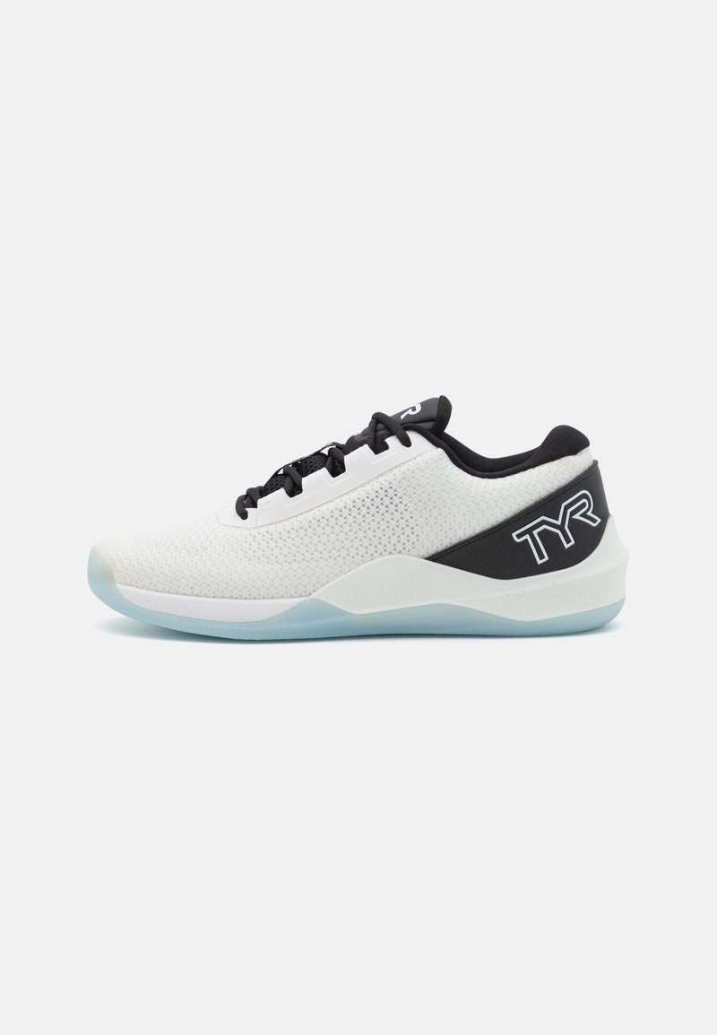 TYR CXT2 - Treeningjalatsid - black/white/blue