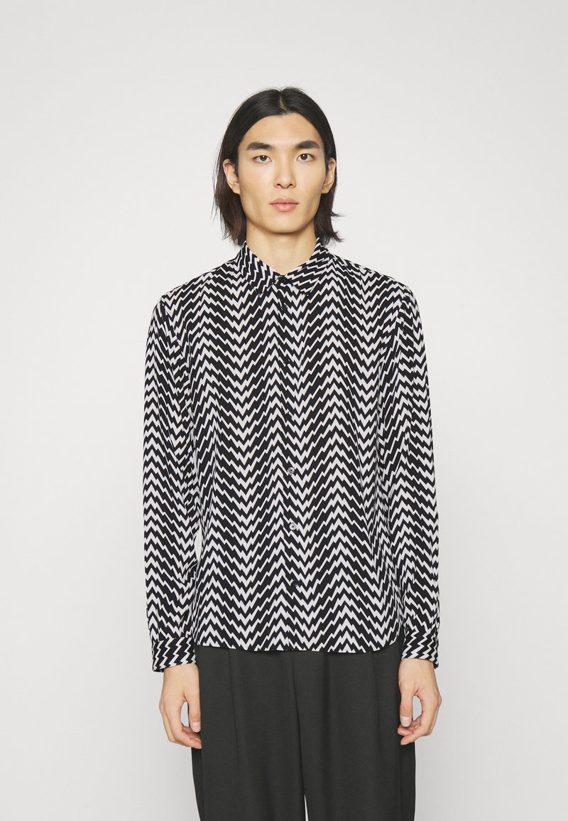 The Kooples CHEMISE Shirt black white/black Zalando.co.uk
