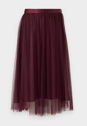 FLAWLESS SKIRT - A-line skjørt - burgundy