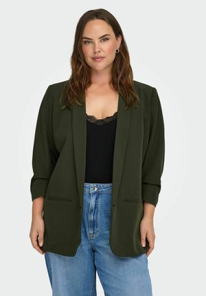 CARELLY 3/4 LIFE - Blazer - forest night