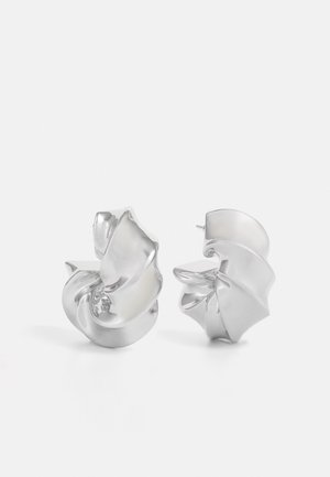 WIND CREOLES - Oorbellen - silver-coloured