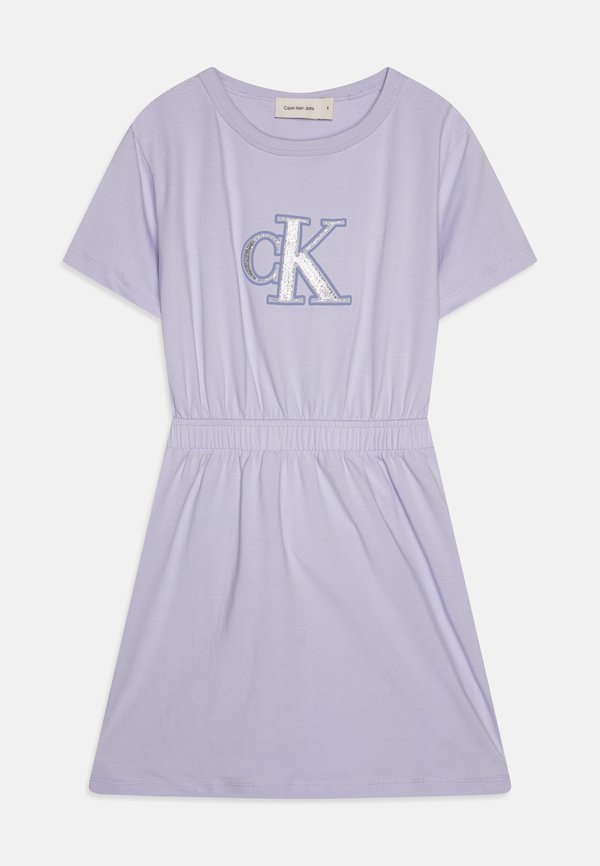 MONOLOGO METALLIC DREES - Jersey dress - purple heather3