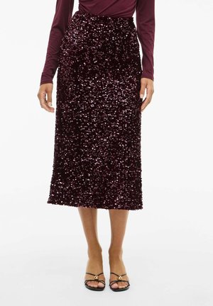 MIDI VIFAITH PAILLETTEN - Jupe crayon - fig