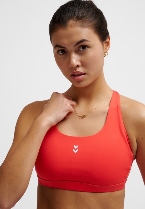 FAST IMPACT STRAP - Sport-BH mit mittlerer Stützkraft - hibiscus