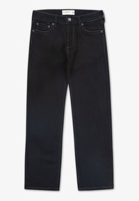 Abercrombie & Fitch STRAIGHT FIT - Vaqueros rectos - dark blue denim