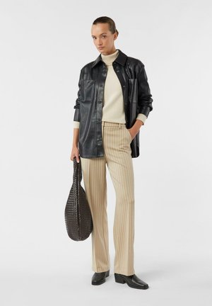 Stoffhose - helles beige