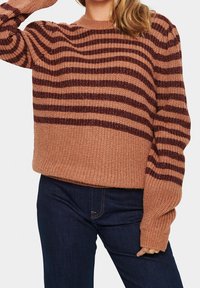 Saint Tropez Pullover - mottled dark brown
