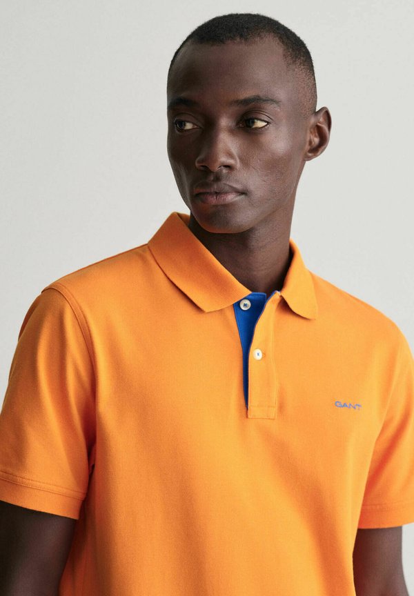 REGULAR FIT - Polo shirt - orange3
