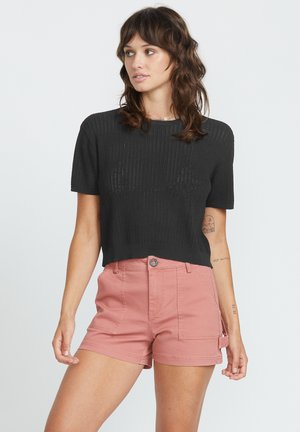 TEE  BEACH - T-shirt basique - black