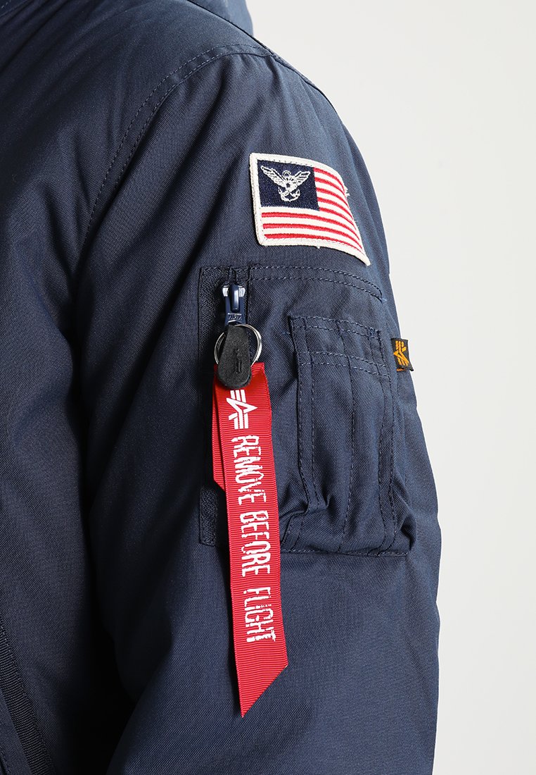 Alpha Industries Vinterjacka rep blue Zalando.se Alpha Industries Vinterjacka rep.blue Zalando.se