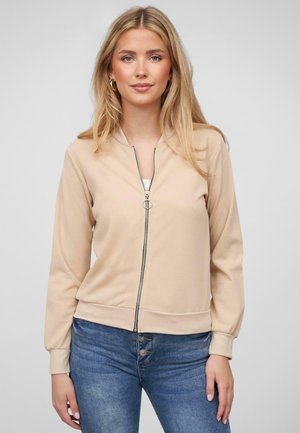 Cloud 5ive MIT ZIPPER - Mikina so zipsom - beige