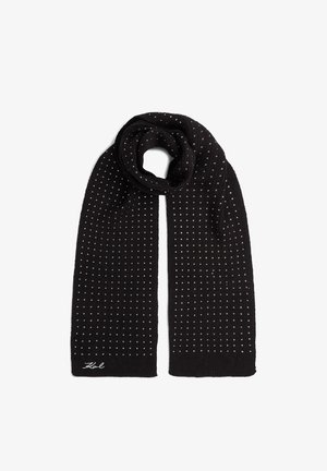 KARL LAGERFELD, RHINESTONE - Шал - black
