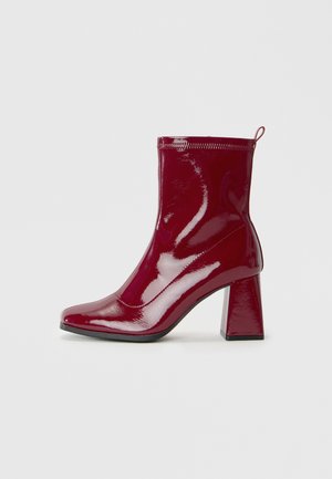 Even&Odd High Heel Stiefelette - burgundy