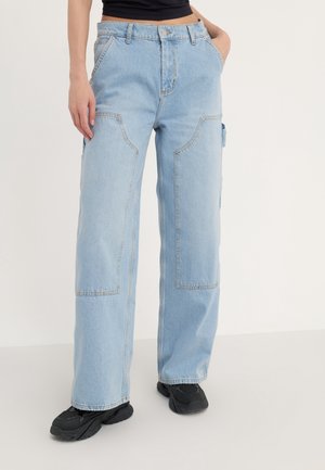 Jeans a zampa - light-blue denim