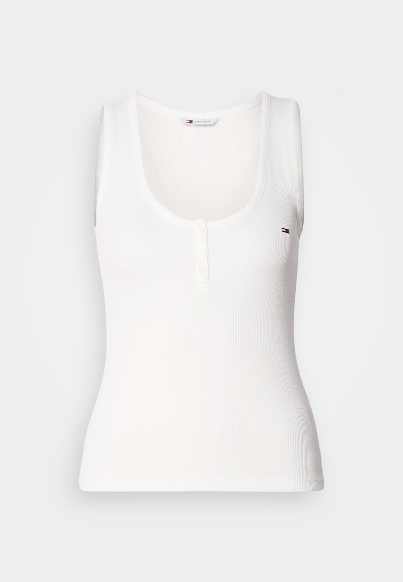 Tommy Jeans Top crème Tommy Jeans Top crème