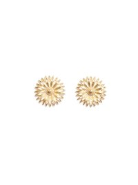 FLOWER SUN EARRINGS - Pendientes - gold-coloured