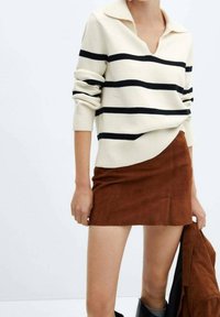 Mango Strickpullover - off-white