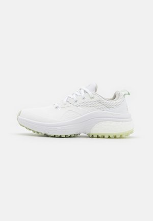 SOLARMOTION - Golf shoes - footwear white/silver metallic/green