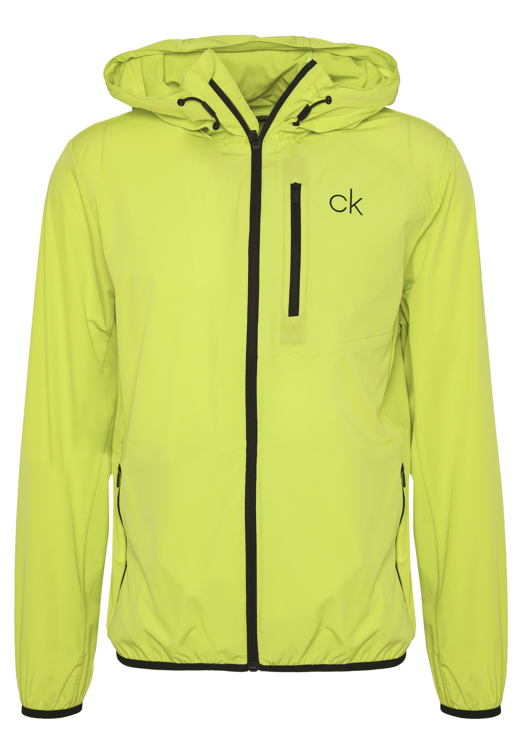calvin klein golf ultra lite jacket in khaki