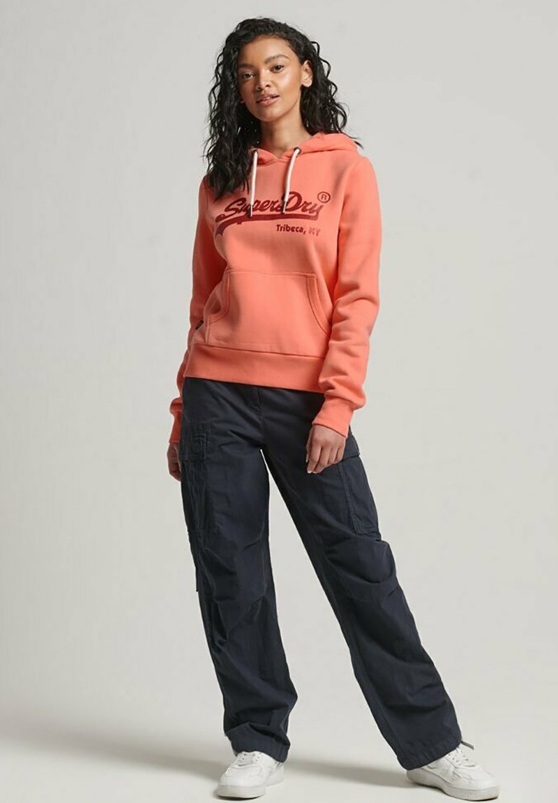 Superdry & Co Hoodie koraalrood