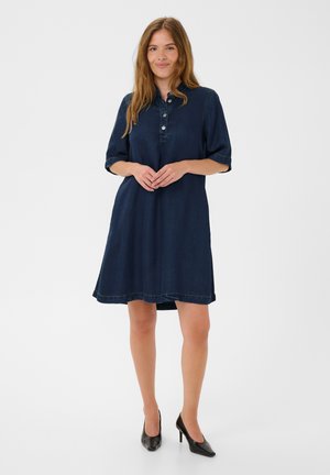 Culture, CUILSA DRESS - Vestito di jeans - dark blue wash