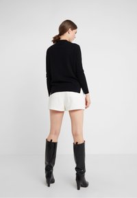 pure cashmere MOCKNECK - Camisola - black